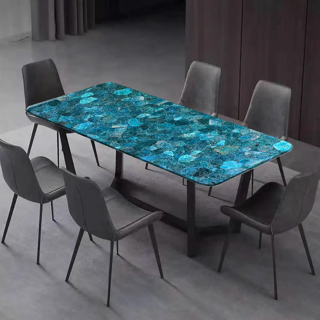 Blue Apetite Dining Table