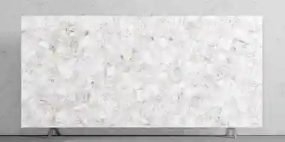 White Crystal Quartz Slab exported to USA projects